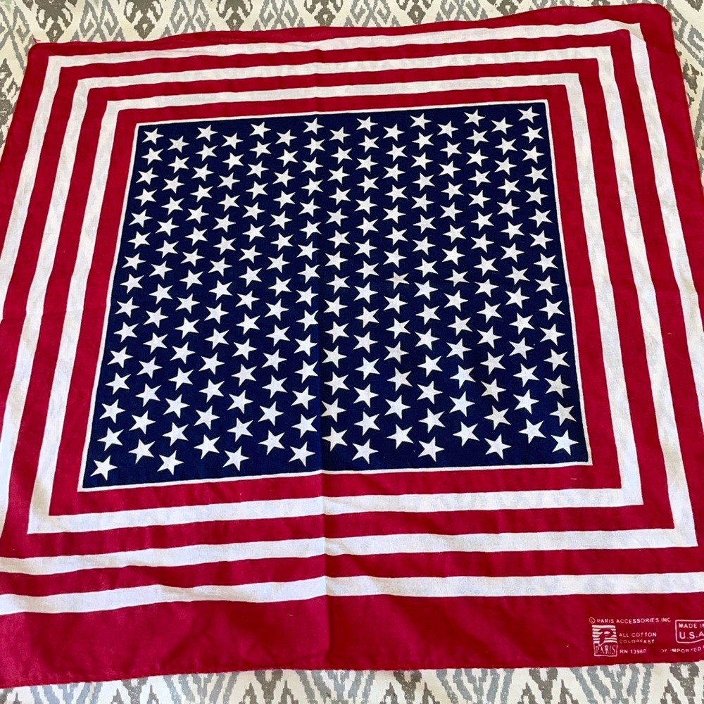 bandana usa flag 4th of July